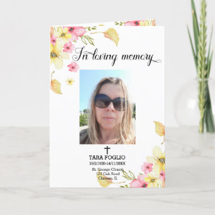 Programa funerário floral