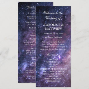 Programa Galaxy Celestial Night Sky Stars Casamento
