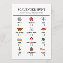 Programa Happy Camper Adventure Birthday Scavenger Hunt