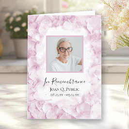 Programa Hydrangea Flowers Rosa Serviço Funeral Dobrado