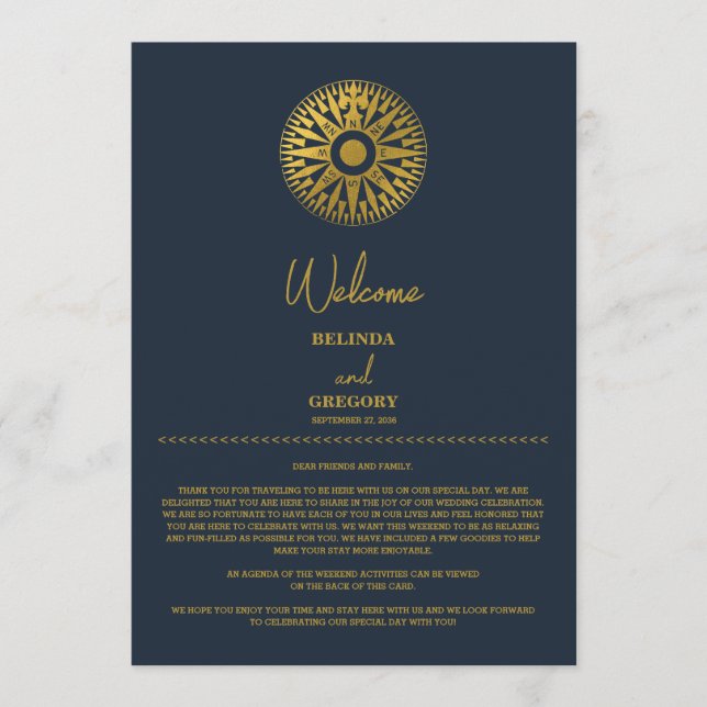 Programa Itinerário do Passaporte de Casamento de Destino (Frente)