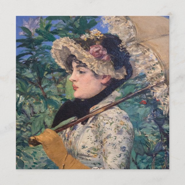 Programa Jeanne (Primavera) Por Édouard Manet (Frente)