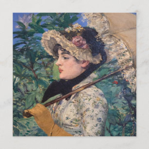 Programa Jeanne (Primavera) Por Édouard Manet