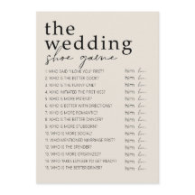 Jogo do chá de panela - Jogo do Calçado de Casamen