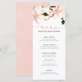 Programa Leilões vermelhos primavera de flor de lírio