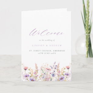 Programa Lilac Lilac Flores Selvagens Dobradas Casamento