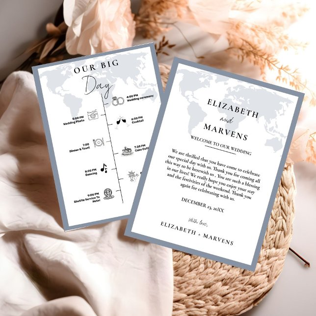 Programa Linha do tempo de eventos do dia de casamento de V (Criador carregado)