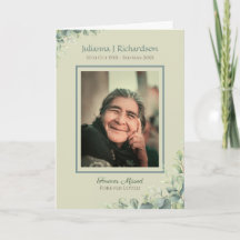 Livro Clássico Simples de Serviço Funerário com Fo
