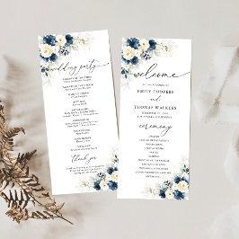 Programa marinho de Casamento de Rosas Azuis e Bra