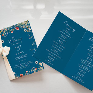 Programa Marinho Feliz Boho Wildflower Dobra Casamento