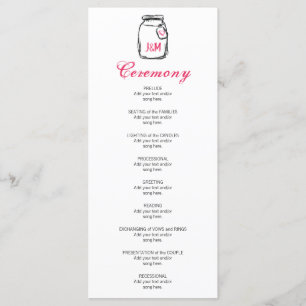 Programa Mason Jar e Pink Heart Program