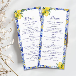 Programa  Meditterranean Style Wedding with italian tiles