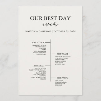 Programa Melhor Dia de Todos Cronograma de Casamento Progra