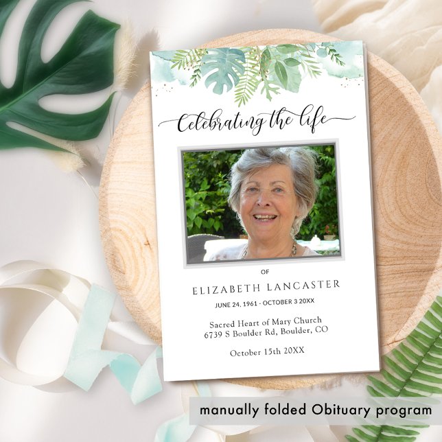 Programa Memorial da Greenery da Ordem Funeral (Criador carregado)