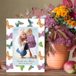 Programa Memorial Fotográfico de Padrão de Borboleta