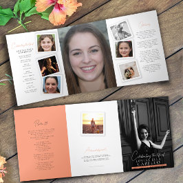 Programa memorial funerário fotografa pêssego