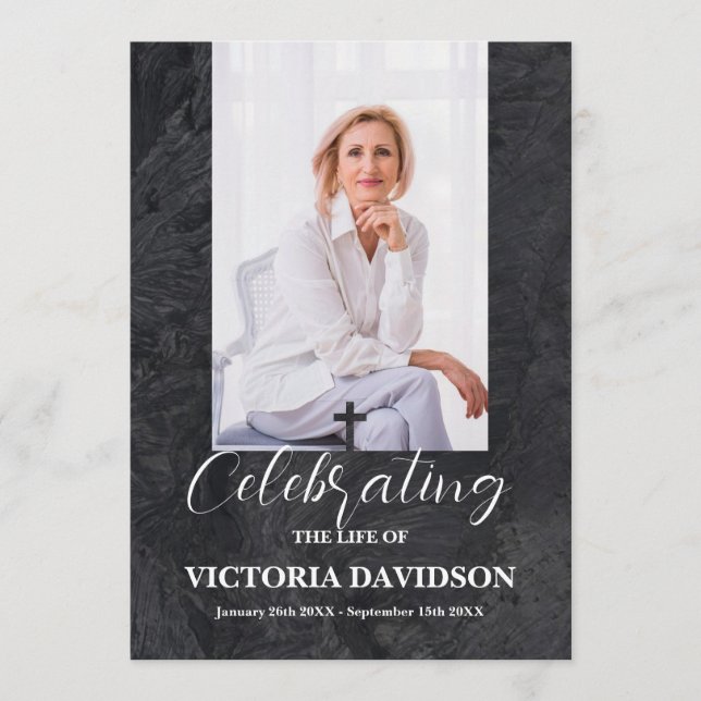 Programa Mesa de Fotografia Personalizada Funeral (Frente)