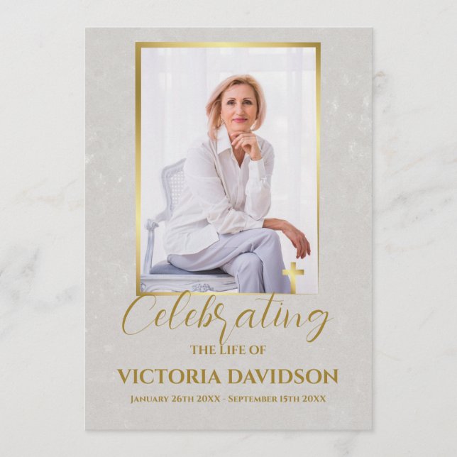 Programa Mesa de Fotografia Personalizada Funeral (Frente)