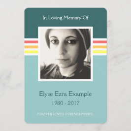 Programa mod memorial card