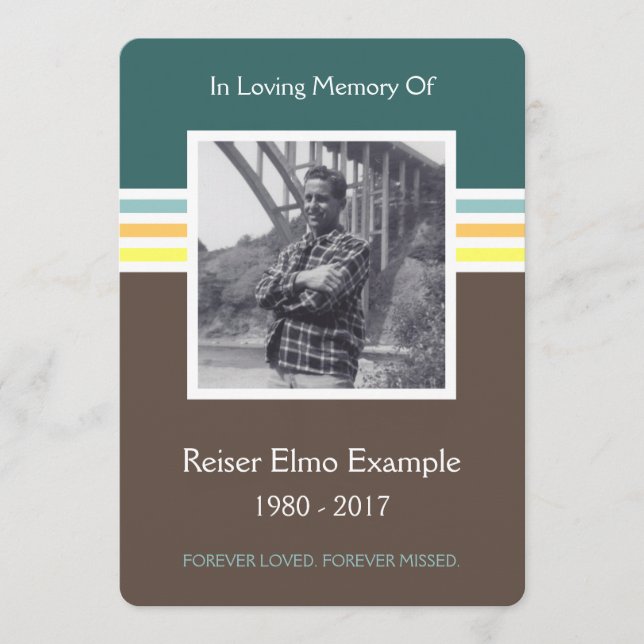 Programa mod memorial card (Frente)
