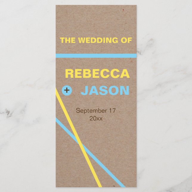 Programa moderno de tipografia e stripes (Frente)