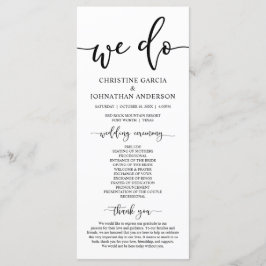 Programa Moderno elegante, Cerimônia de Casamento