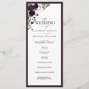 Programa Mola Floral Elegante Púrpura Púrpura