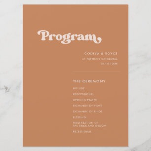 Programa Na moda retro casamento de açúcar castanho