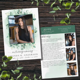 Programa No Adoro Memória Eucalyptus Greenery Obituário