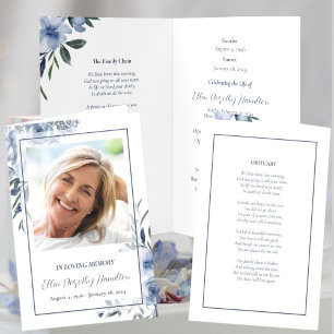 Programa No Loving Memory Memorial Service Program
