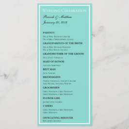 Programa Noiva e Co Wedding Suite Ceremony Bridal Elegante