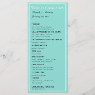 Programa Noiva e Co Wedding Suite Ceremony Bridal Elegante