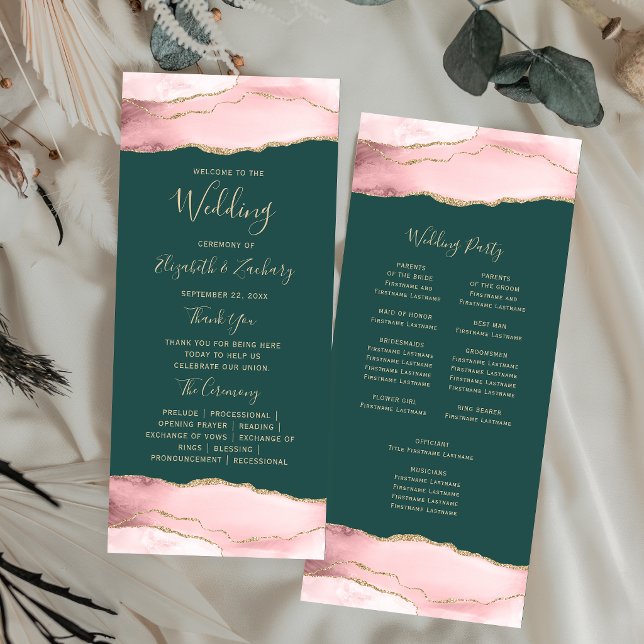 Programa Noiva Rosa Ágata Esmeralda Verde Casamento (Criador carregado)