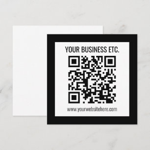 Programa Nome da sua empresa e código QR editável