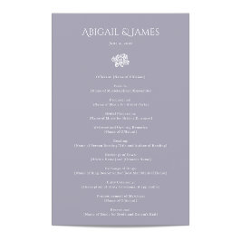 Programa Nowich Wedding