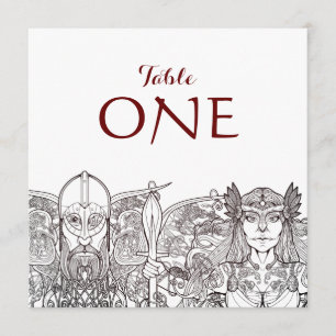 Programa Números de Tabela Individuais Woden & Fríge