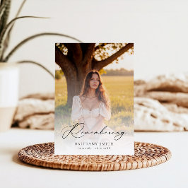 Programa Obituary Order of Service Memorial Funeral