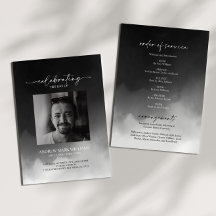 Ordem de Serviço de Funeral do Memorial Gray Fog