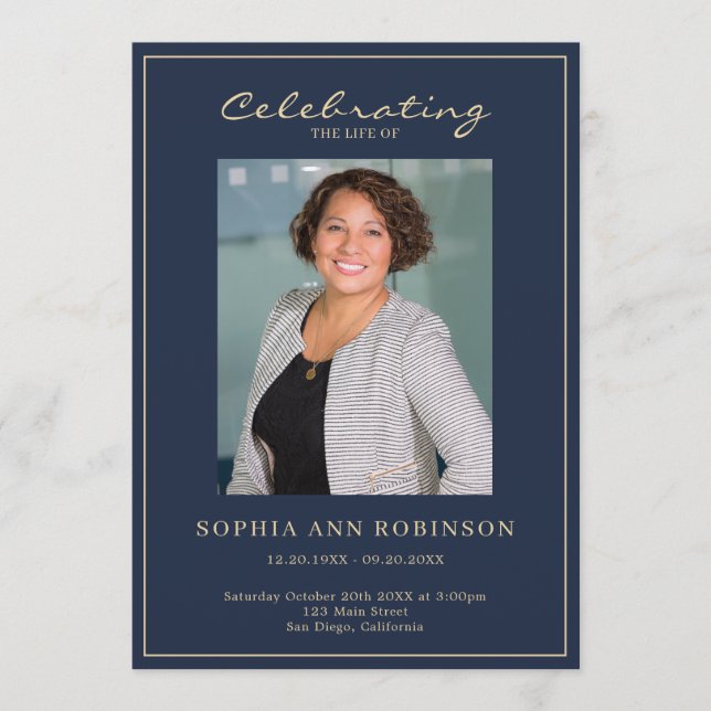 Programa Ordem de Serviço de Memorial de Foto Simples Doura (Frente)