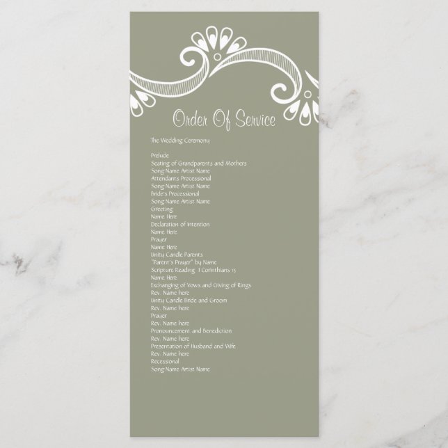 Programa Ordem De Serviço Elegantemente Asiática (Frente)