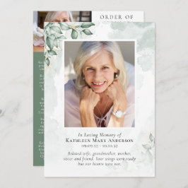 Programa Ordem de serviço | Foto Eucalyptus Watercolor