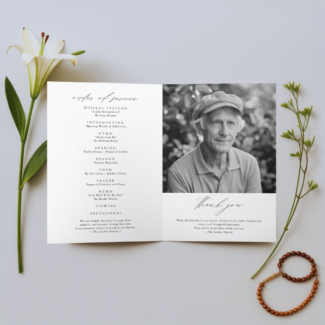 Programa Ordem de Serviço Obituária de Foto Funeral Dobrada (Criador carregado)