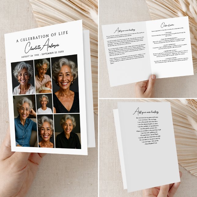 Programa Ordem De Serviço Obituário 7-Foto Memorial/Funeral (Criador carregado)