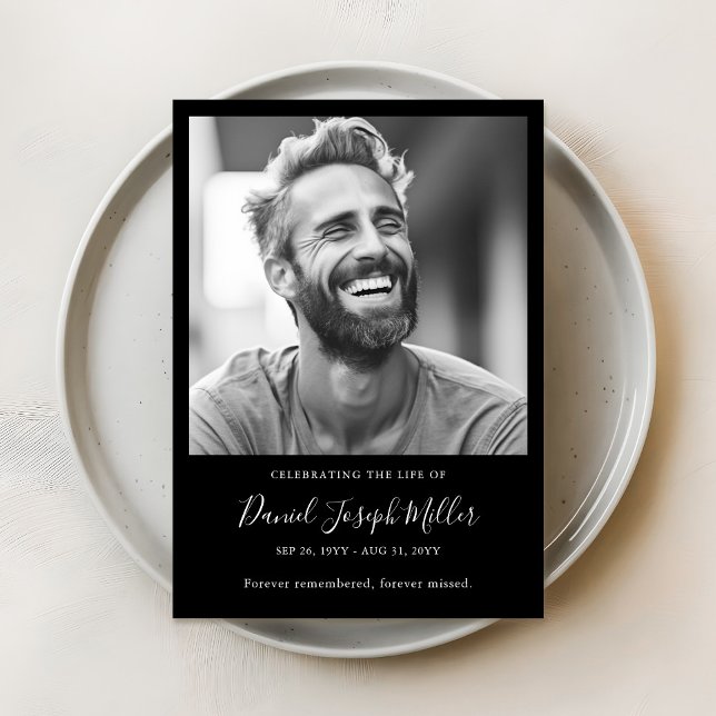 Programa Ordem Funeral de Celebração da Vida (Criador carregado)