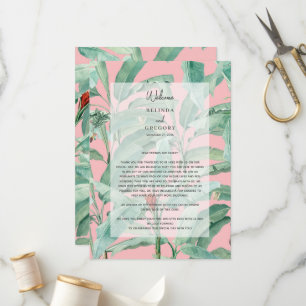 Programa Palma Tropical Rosa Deixa Itinerário de Casamento