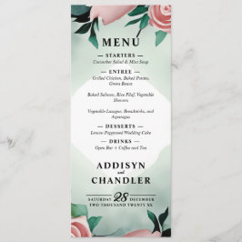 Programa Pastel Flower Elegance: Casamento Floral Verde Sag