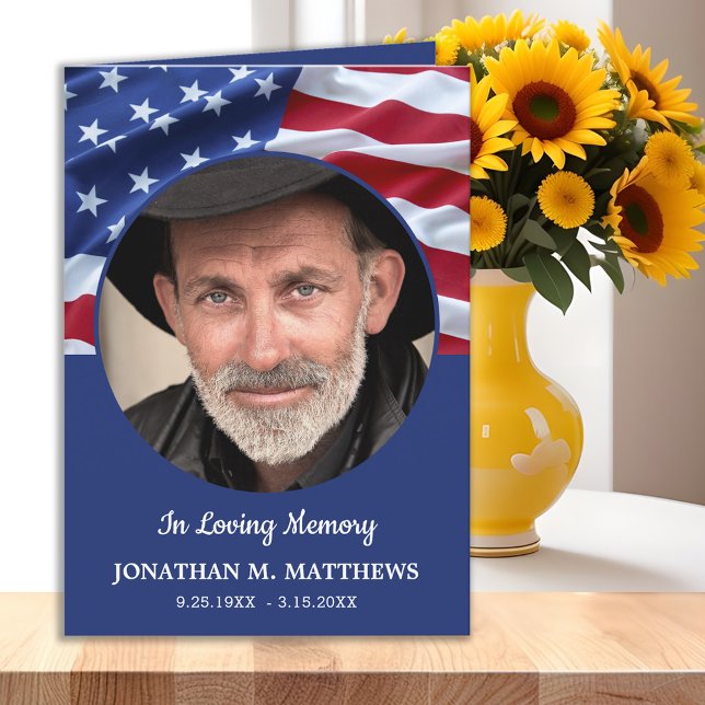 Programa Patriótica Americana Memorial Veteran Funeral (Criador carregado)