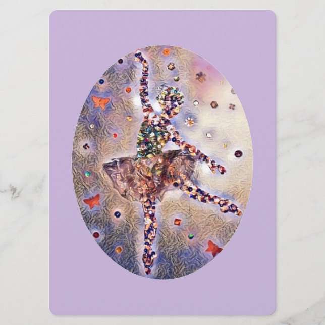 Programa Pequena Ballerina Cute Dance Show Considerando (Frente)