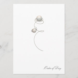 Programa Pérolas & Arame - Ordem do Dia/Cerimônia