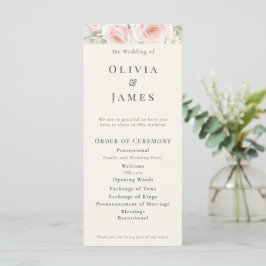Programa Pétalas Sussurradas Casamento Minimalista Elegante